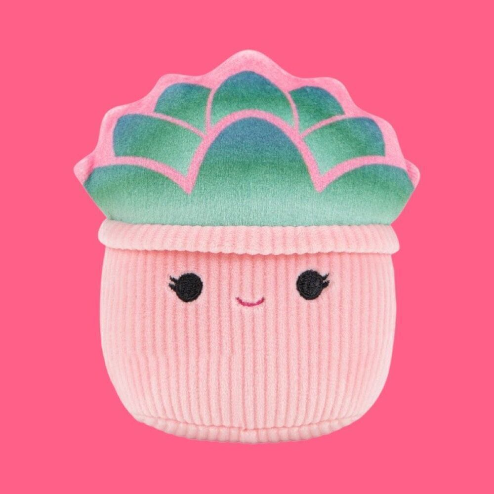NIP Squeaky Plush Dog Toy Kervena & Afiyah Mushrooms SHROOMS Squishmallows 3.5” - Picture 2 of 7